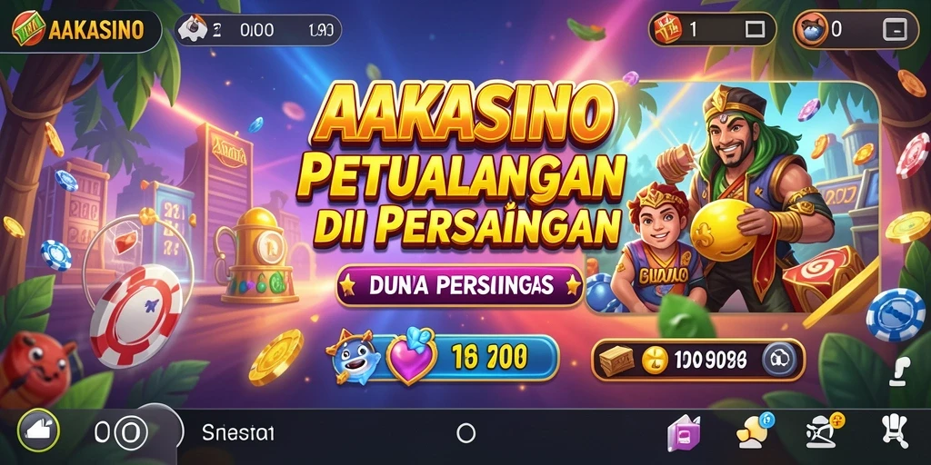 Gameplay seru AAKASINO yang penuh tantangan petualangan.
