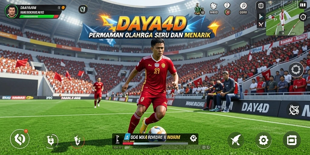 Menampilkan gameplay yang menarik dan kompetitif dalam olahraga
