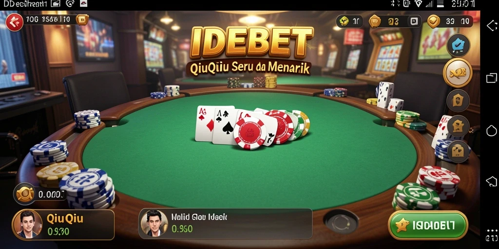 Tampilan gameplay seru IDEBET dengan berbagai fitur menarik.