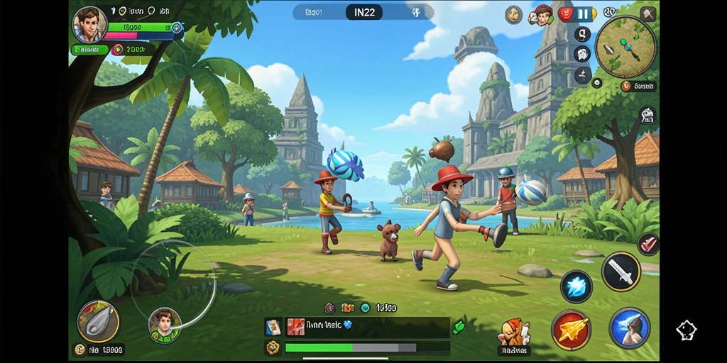 Gameplay seru IN22 yang penuh tantangan dan kesenangan.