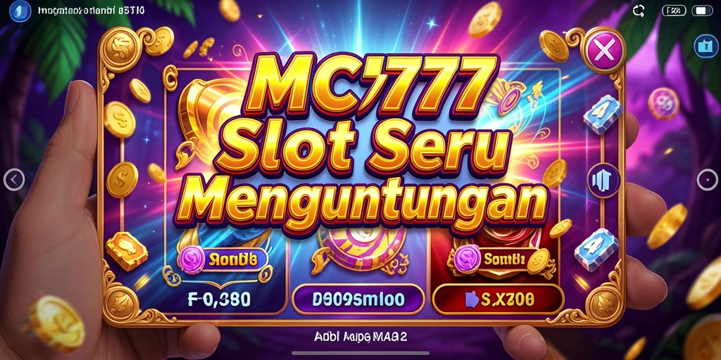 Tampilan gameplay MC777 yang mendebarkan dan seru di mesin Slot.