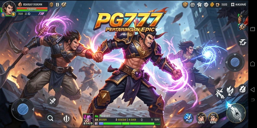 Tampilan menarik dari pertarungan seru dalam PG777.