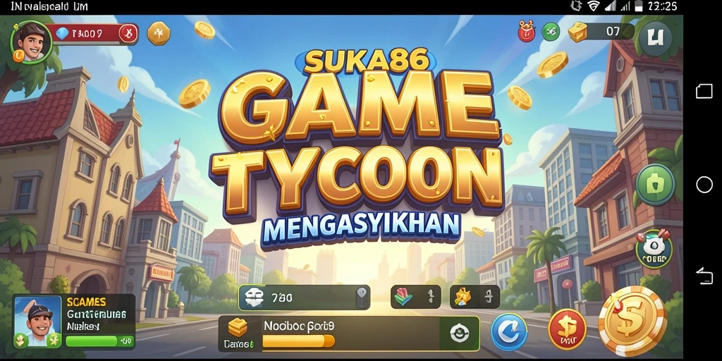 Tangkapan layar gameplay SUKA86 yang menampilkan manajemen bisnis yang seru.